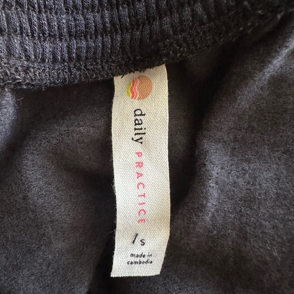 Daily Practice Anthropologie New Black Wide Leg Pants - Picture 4 of 14